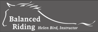 Balanced Riding Logo, Helen Bird Instructor